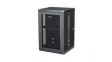 RK1820WALHM 19" Network Cabinet with Shelf, 16" Deep, Wall Mount, 18U, Steel