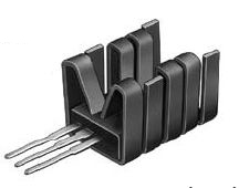 KL-110/19/SW, Радиатор: штампованный; U; TO220; черный; L: 19мм; W: 14,5мм; 21°C/Вт, Seifert electronic