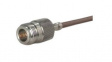 21 N-50-3-12/133 NE RF Connector, N-Type, Brass, Socket, Straight, 50Ohm, Crimp Terminal