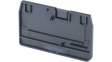 XW5E-P2.5-1.1-1 End cover 48.8 x 2.2 x 29.4 mm dark grey XW5E