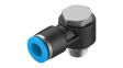 QSLV-G1/8-8 Push-In L-Fitting, 52.1mm, Compressed Air, QS