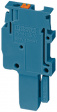 PP-H 1,5/S/1-L BU Push-In-Plug, клеммная колодка синий 0.14...1.5 mm²