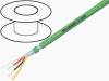 81663 Кабель; EiB/KNX; 2x2x0,8мм; однопроволочная жила; Cu; ПВХ; зеленый