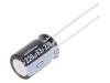 UVY1J221MPD Конденсатор: электролитический; THT; 220мкФ; 63ВDC; O10x16мм; ±20%