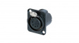 NC5FD-LX-B XLR Receptacle 5 Poles, Straight, Socket