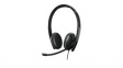 1000920 USB-C Headset, ADAPT 100, Stereo, On-Ear, 20kHz, USB/Stereo Jack Plug 3.5 mm, Black