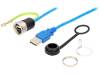1310-0004-03 Кабель / адаптер; гнездо USB A, вилка USB A; 1310; V: USB 2.0