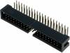 ZL231-40KG Гнездо; IDC; "папа"; PIN:40; угловой 90°; THT; позолота; 2,54мм