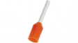 RND 465-00136 [100 шт] Bootlace ferrule 0.5 mm2 orange 14 mm pack of 100 pieces