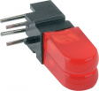 1802.2232 LED; в корпусе; красный; Кол-во диод: 2; 20мА; 100°; 40?80мкд
