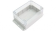 RND 455-01075 Plastic Enclosure 171x121x80mm Light Grey Polycarbonate IP67