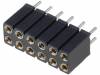 DS1002-03-2*6131 Гнездо; штыревое; "мама"; PIN:12; цанговые контакты; прямой; THT