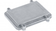RND 455-00614 Sealed Metal Enclosure, Light Grey, 112 x 152 x 30 mm, Aluminium Alloy / ADC12,
