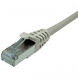 PB-SFTP6-01 Patch cable RJ45 Cat.6 SF/UTP 0.3 m grey