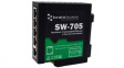 SW-705 Hardened Ethernet Switch, RJ45 Ports 5, 100Mbps, Unmanaged