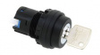 HW1K-21B Keylock Switch Actuator, 2 Positions, HW Series