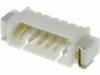 A1250WR-S-6P Гнездо; провод-плата; "папа"; PIN:6; 1,25мм; SMT; 125В; 1А; луженые