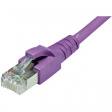 653860 Patch cable CAT6A ISO/IEC S/FTP 2 m Violet