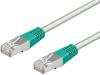S/FTP6-CU-CR-005 Patch cord; S/FTP; 6; многопров; Cu; LSZH; серый; 0,5м