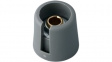A3016068 Control knob with recess grey 16 mm