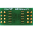 RE932-05 Laboratory card FR4 Epoxide + chem. Ni/Au SO16w Adapter