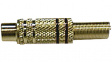 11659 CKG 7 B Female cable connector gold black