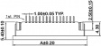 68613014422 Connector WR-FPC Pitch 1 mm 30P