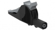 RND 350-00043 Alligator Clip Black 36A 1kV