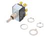 12TS15-1 Toggle Switch, SPDT, Latched, Screw Term