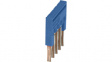 3213112 FBS 5-3,5 BU Plug-in Bridge, Blue, Poles, 5, Pitch 3.5 mm