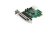 PEX4S953LP PCI Express Serial Card with 16950 UART, 4x DB9, Mini PCI-E x 1