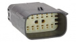 33482-6201 MX150, Plug Housing, 12 Poles, 2 Rows, 3.5mm Pitch