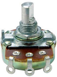 P231-FA25BR50K, Rotary Potentiometer, 50 kOhm, Soldering lugs, BI Technologies