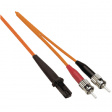 MTRJST62OR2 FO cable 62.5/125um OM1 MTRJ/ST 2 m Orange