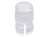 FIX-LC3-6 Линза для LED; круглая; Мат-л: поликарбонат; прозрачный; 3мм