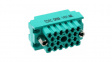516-020-000-202 Female panel connector 3.3 mm Pole no. 20 516