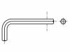 1411128 Key; hexagon keys; HEX 8mm; Overall len: 100mm; DIN: 911; steel