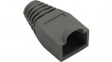 RND 765-00015 Anti-Kink RJ PVC Sleeve 6.5 mm, Grey
