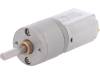 488:1 METAL GEARMOTOR 20DX46L MM 6V CBE Двигатель: DC; с редуктором; 6ВDC; 2,9А; Ось: D профиль; 30об./мин.