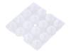 C15432 STRADELLA-16-HB-W, Линза для LED; квадратная; Мат-л: PMMA плексиглас; прозрачный, LEDIL