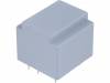TEZ0.5/D230/7.5-7.5V Трансформатор: залитый; 0,5ВА; 230ВAC; 7,5В; 7,5В; Монтаж: на плату