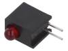 HLMP-1301-E00A2 LED; в корпусе; красный; 3мм; Кол-во диод: 1; 10мА; 60°; 1,5?2,4В