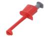 73103-2, Щуп-зажим; типа крючок; 20А; красный; 137мм, Pomona