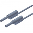 MVL S WS 100/1 AU GRAU / GREY Safety test lead diam. 2 mm grey 100 cm CAT III