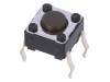SKHHALA010 Микропереключатель TACT; SPST; Пол: 2; 0,05A/12ВDC; THT; 1,6Н