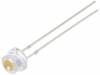 OSMR4356D1A, LED; 4,8мм; белый теплый; 12(тип)лм; 130°; Поверхность: выпуклая, OPTOSUPPLY