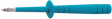 SPP4-L BLUE Safety test probe diam. 4 mm blue