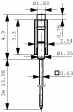 MK07/50Z Pin header Female 50