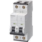 5SY4210-6, Выключатель максимального тока; 230/400ВAC; Iном: 10А; Полюсы: 2, Siemens