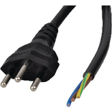 P311-0297-1, 3-pole mains cable CH Type 12 Open 3 m, Maxxtro